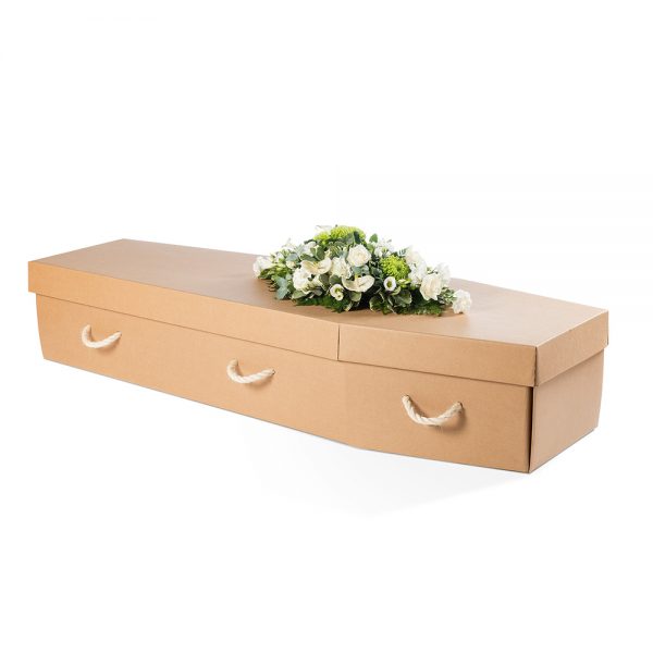 Cardboard coffin